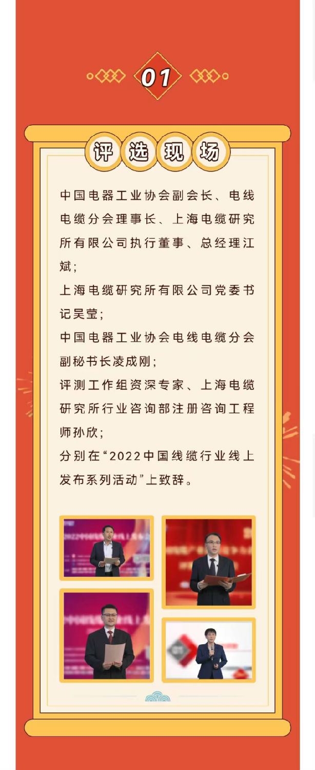 2022年度中國線纜產(chǎn)業(yè)最具競爭力企業(yè)10強